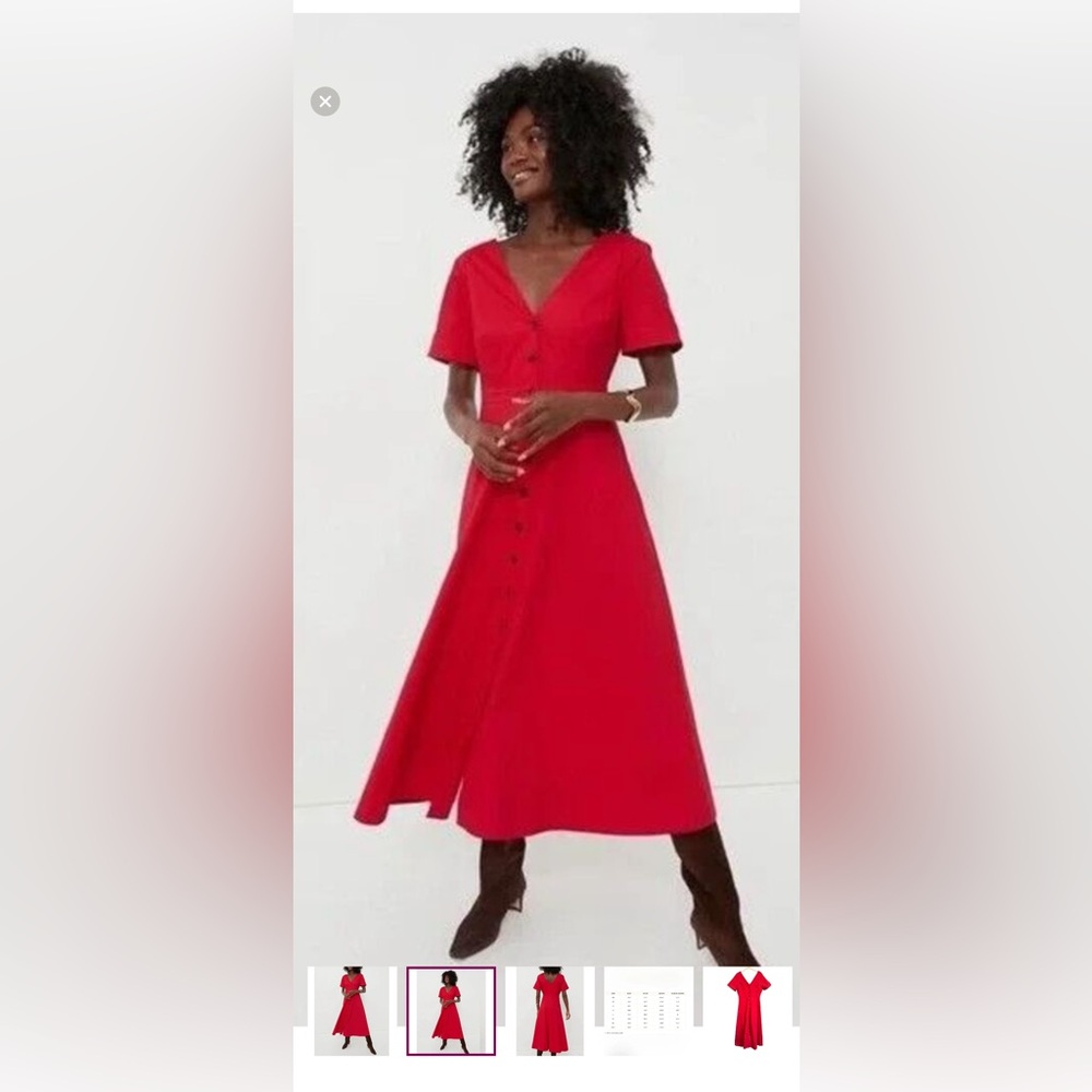 Tuckernuck Vibrant Red Maxi Dress